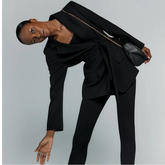 EUC Cuyana Mini Bow Leather Top Handle Bag - Picture 6 of 9